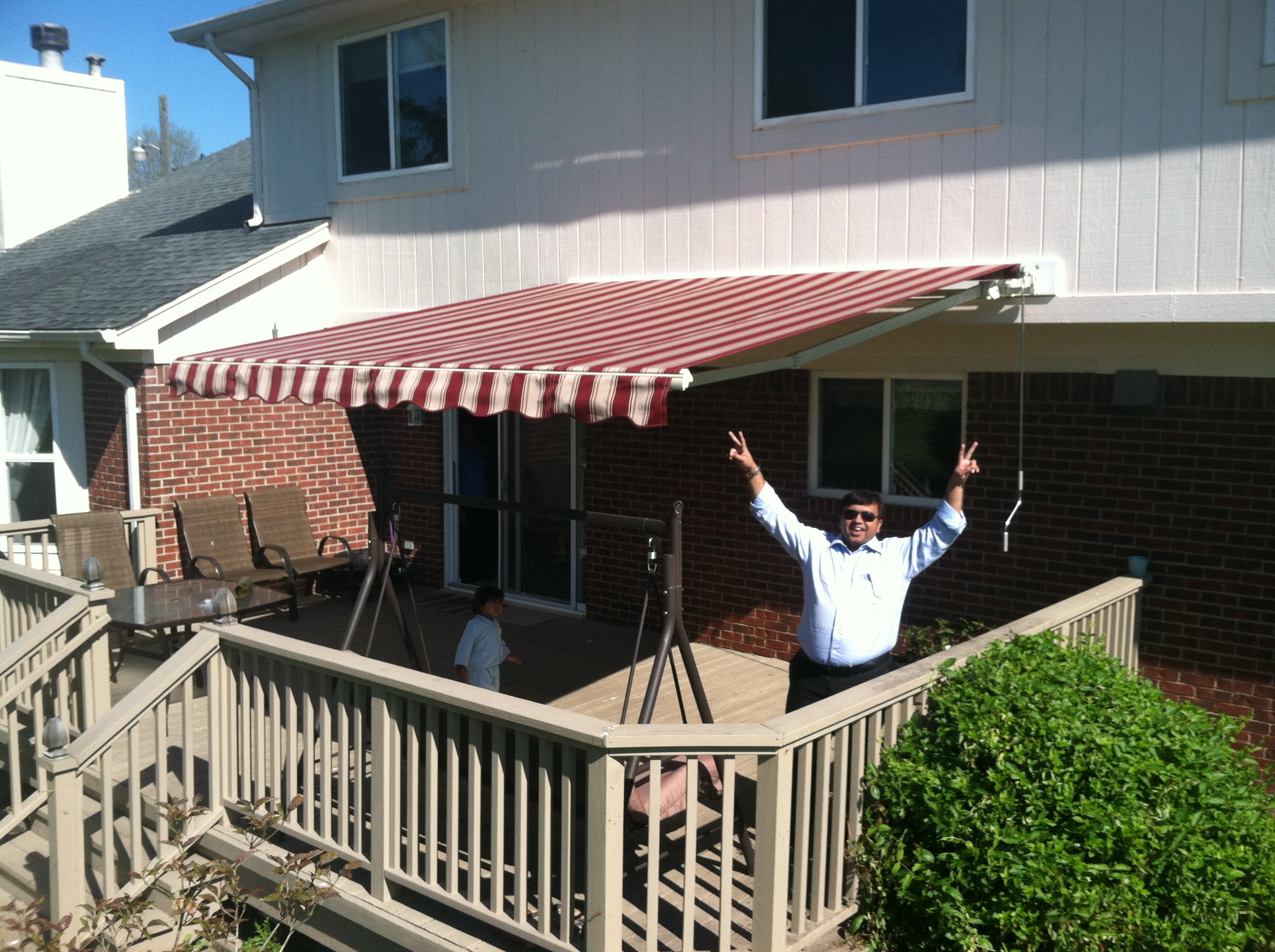 Mr Thakor St Clair Awning